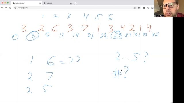 USACO - Prefix Sum (C++, Python, and Java) смотреть онлайн