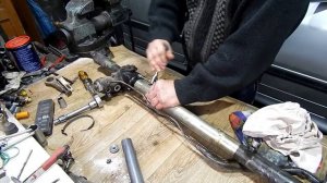 Audi 100 c4  ремонт рейки