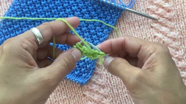 Вяжем сеточку в 2 ряда!!! ?шикарный и легкий узор спицами! смотреть онлайн