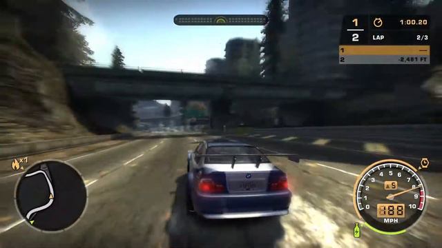 NFSMW: Ironwood Estates Gameplay (NFSMW Redux Graphics Mod) смотреть онлайн