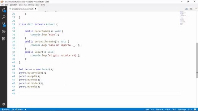 Patrón de diseño - Encadenamiento de Funciones o API Fluente | Programando en TypeScript смотреть онлайн