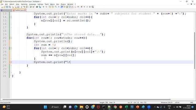 Java - Day 52 (in Telugu) - Two Dimensional int array смотреть онлайн