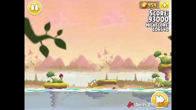 Angry Birds Seasons Fairy Hogmother 1-2 Walkthrough 3 Star смотреть онлайн