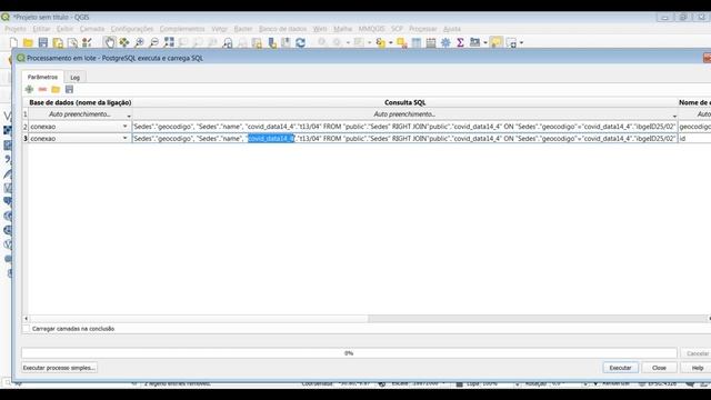 6 JOIN em lotes Postgres usando SQL QGIS смотреть онлайн