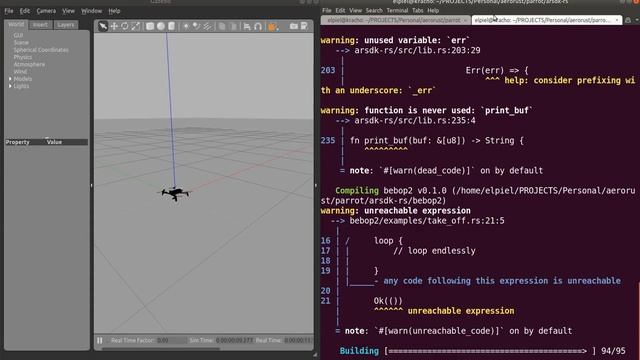 ?? #rustlang | Drone Takeoff ? with Rust смотреть онлайн