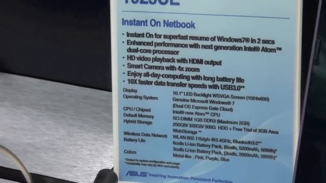 Tinhtevn Trên tay Asus EeePC 1025CE смотреть онлайн