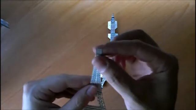 Paper Toys. Origami - Papiroflexia. Torre Eiffel en 3D смотреть онлайн