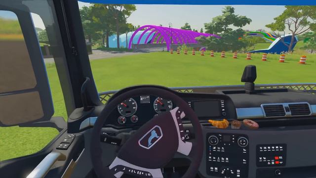 POLICE CARS OF COLORS ! DACIA & DODGE POLICE CARS TRANSPORTING with TRUCKS ! Farming Simulator 22 смотреть онлайн