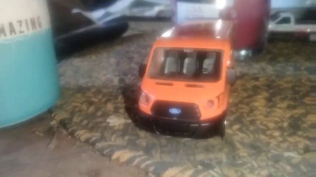my Ford Transit model diecast made by Denver diecast смотреть онлайн