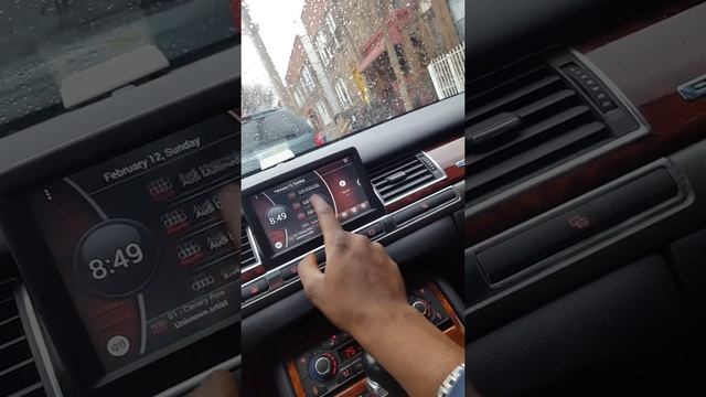Audi A8 D3 MMI 2G Custom Touch Screen Entertainment System