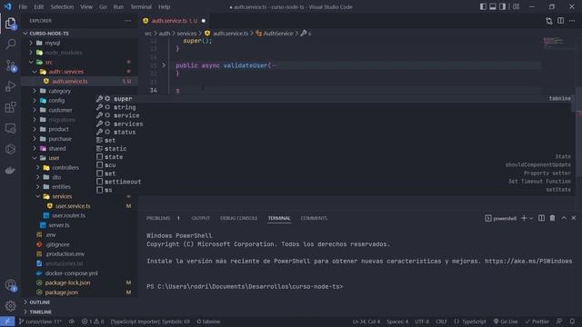 Servicio de Autenticacion | NodeJS & TypeScript - #11 P2 смотреть онлайн