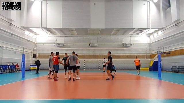 Волейбол. Товарищеская игра. Сбер ЦА - Среднерусский банк. (2-3) 29.09.21 смотреть онлайн