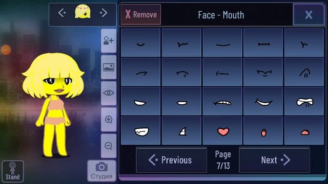 как сделать смайл ? в Gacha club смотреть онлайн