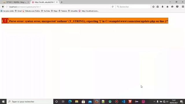 Débuter le web avec du PHP(& MySQL). Chap 22: Modifier et supprimer des données dans la base смотреть онлайн