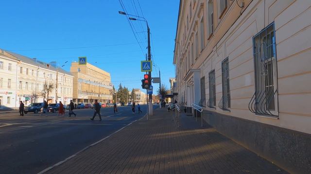 [4K] WALKING ON SOVETSKAYA STREET, TVER, RUSSIA | WALKING TOUR | VIRTUAL TOUR