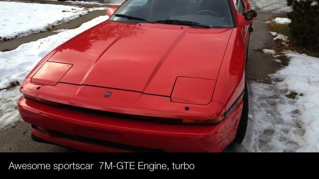 1988 Toyota Supra Turbo Project Car - 164K Km  SOLD!