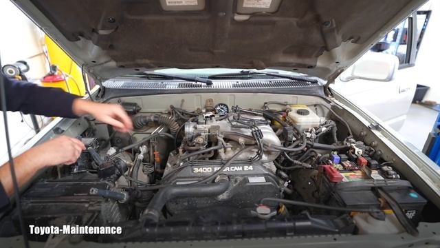 Toyota Engine 5VZ-FE Compression Test смотреть онлайн