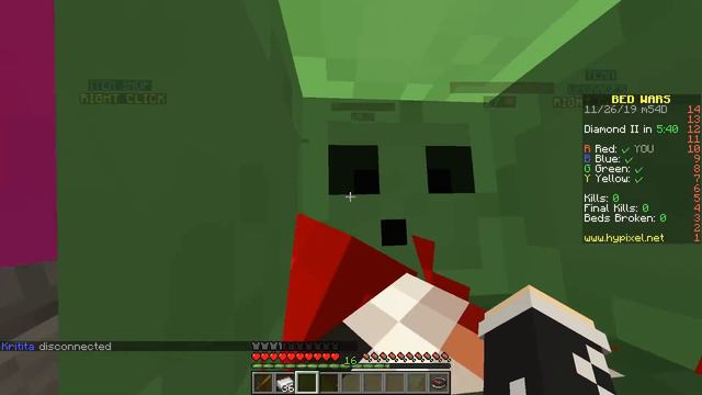 HACKER ALERT! - Minecraft Bed Wars смотреть онлайн