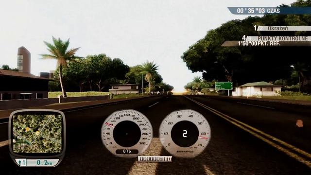 Test Drive Unlimited - Mercedes-Benz CLK 55 AMG bicie własnego rekordu смотреть онлайн