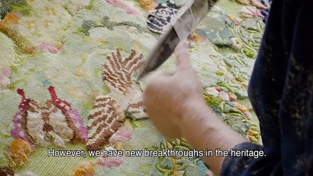 The Intangible Cultural Heritage of Shanghai - Silk Rugs 上海非遗—丝毯制作技艺