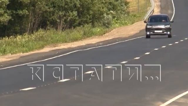 В рамках национального проекта идёт реконструкция - трассы Нижний Новгород-Киров смотреть онлайн