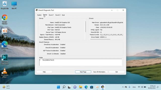 How to Check Your Graphics Card Video Memory in GB Size on Windows 11 смотреть онлайн