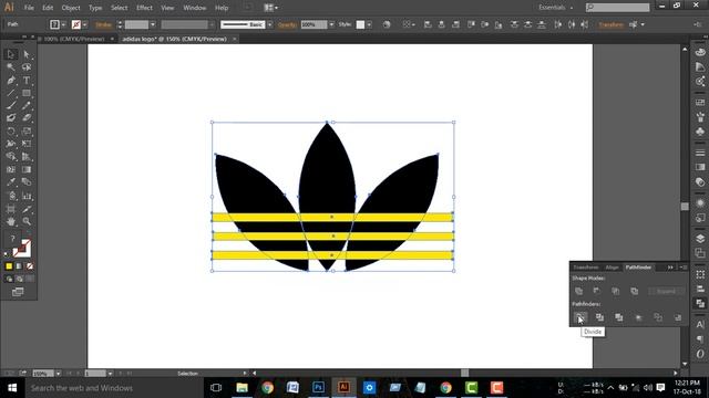 adidas Logo Design || Illustrator Tutorial смотреть онлайн