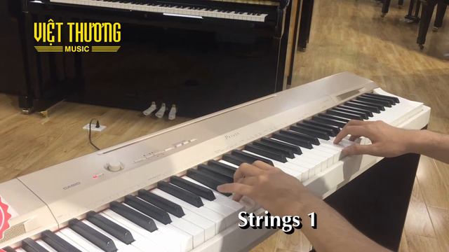 Piano điện Casio PX160: Demo tiếng Harpsichord và String смотреть онлайн