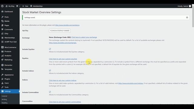Stock Market Overview Plugin || Tutorial || Review || Features || Wordpress Tutorials in Hindi смотреть онлайн