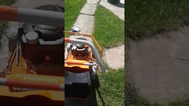 Сборка моей дачной игрушки. Газонокосилка Hammer flex. смотреть онлайн