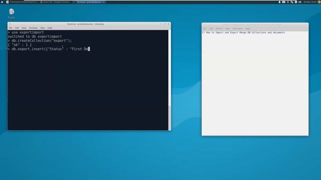 MongoDB Exporting Database Documents смотреть онлайн