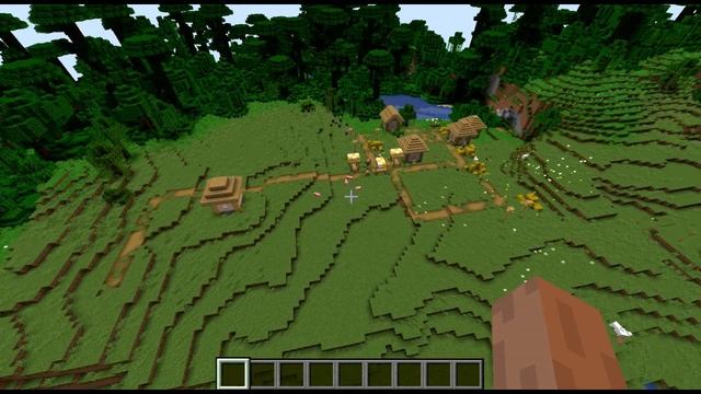 Minecraft 1.14.3 Seed 221: Villages and temples near bamboo forest смотреть онлайн