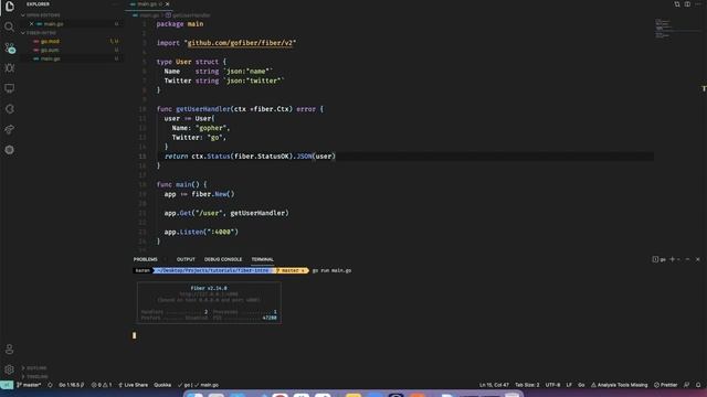 Introduction to Go Fiber смотреть онлайн