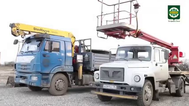 В населённом пункте Чечен-Аул продолжаются работы по строительству новых линий электропередач смотреть онлайн