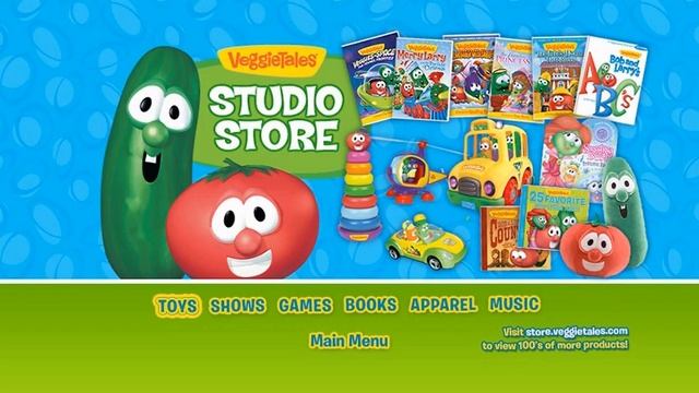 Veggietales: Celery Night Fever - DVD Menu Walkthrough смотреть онлайн