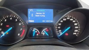 Сброс сервисного интервала Форд Куга.