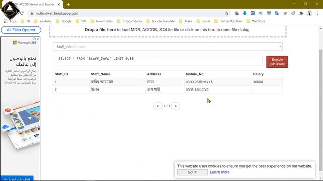 MDB, ACCDB Viewer and Reader | MS Access Bangla Tutorial | Bangla Tutorial | Ahsan Tech Tips смотреть онлайн