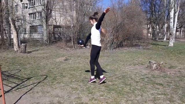 Мастерства с обручем, мячом и булавами/Anna Banana/№6 смотреть онлайн