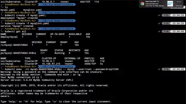 Kubernetes MySQL pod without any volume смотреть онлайн