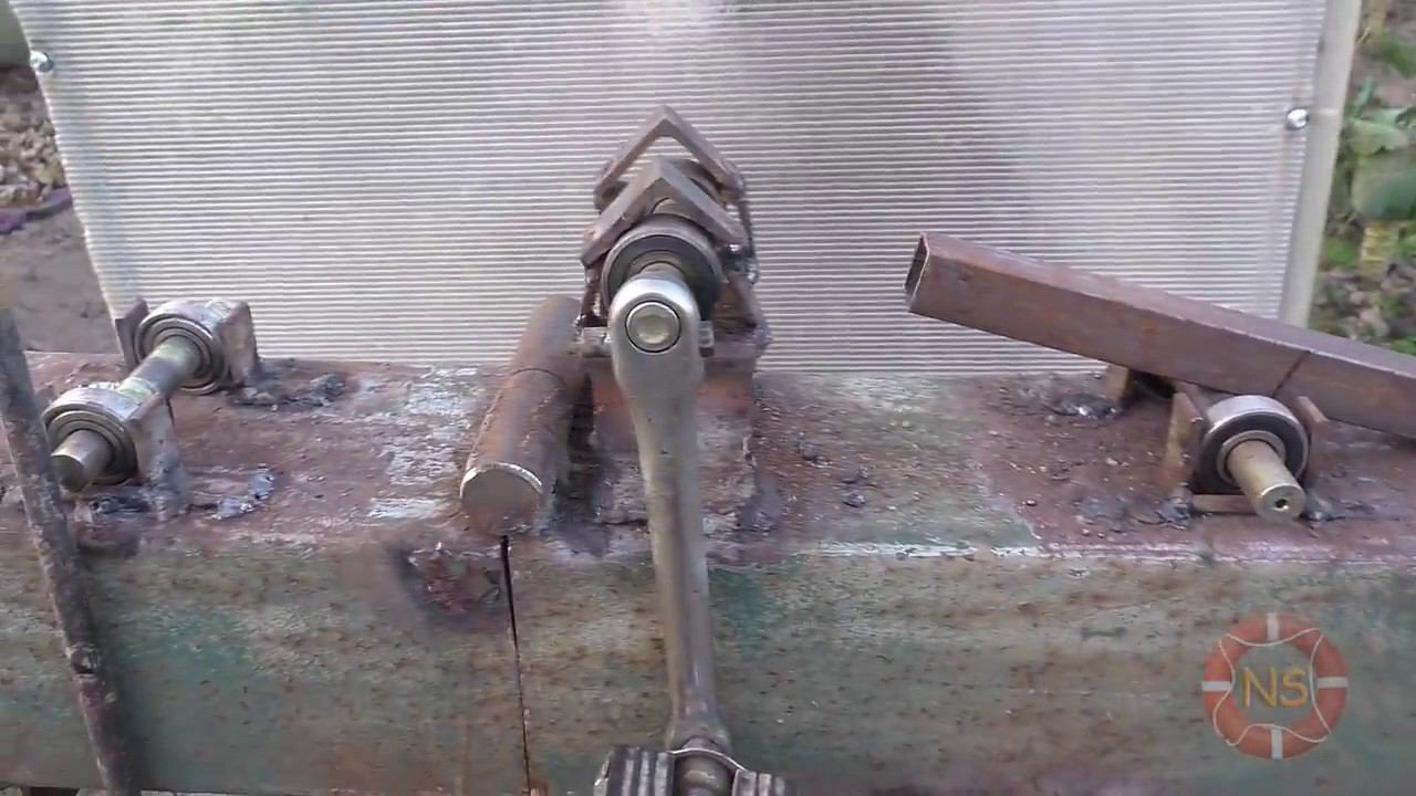 Трубогиб для профильной трубы своими руками смотреть онлайн