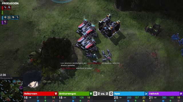 Torneo 2 vs 2 Starcraft 2 Comunidad Mar Sara смотреть онлайн