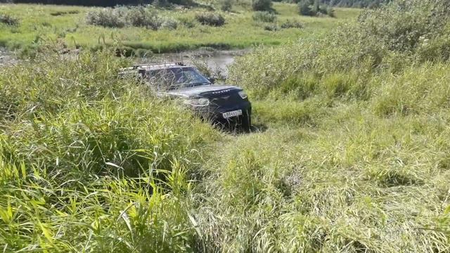 УАЗ Патриот. Брод через реку Урдома. Июль 2020. смотреть онлайн