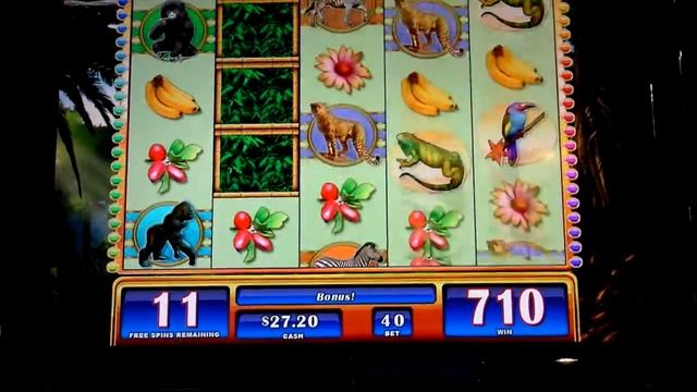 "Gorilla Chief" Slot Free Spins + Re-trigger - Luxor Las Vegas смотреть онлайн
