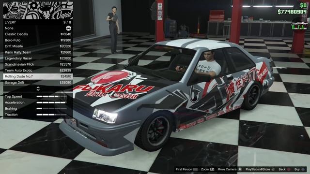 GTA 5 - OG Vehicle Customization - Karin Futo (Toyota AE86) смотреть онлайн
