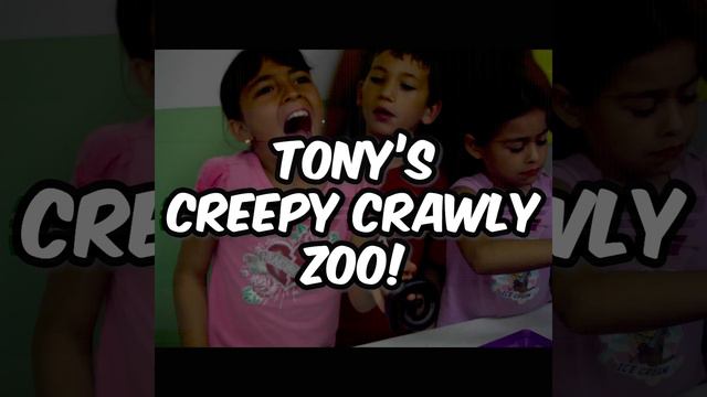 Tony's Creepy Crawly Zoo - LIVE and coming to your school! смотреть онлайн