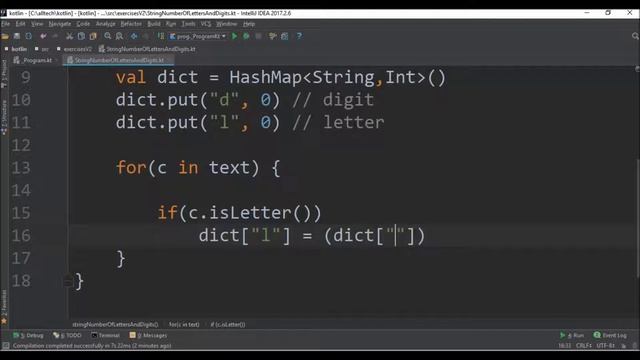 string number of letters and digits in kotlin смотреть онлайн