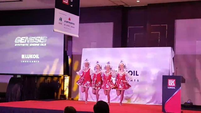 Moscow (Russian) Quadrille dance show & product launch for Lukoil смотреть онлайн