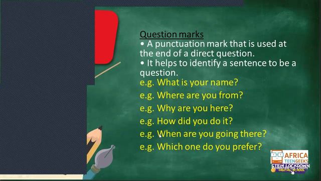 Grade 7 English HL Punctuation marks 1 смотреть онлайн