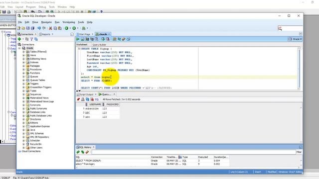 Creating Custom Sign_Up Screen In Oracle Forms смотреть онлайн