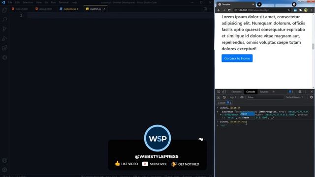 Smooth Scroll to DIV on Different Page using JavaScript & CSS | Smooth Scroll to Section Tutorial смотреть онлайн